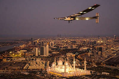 Полет над Абу-Даби