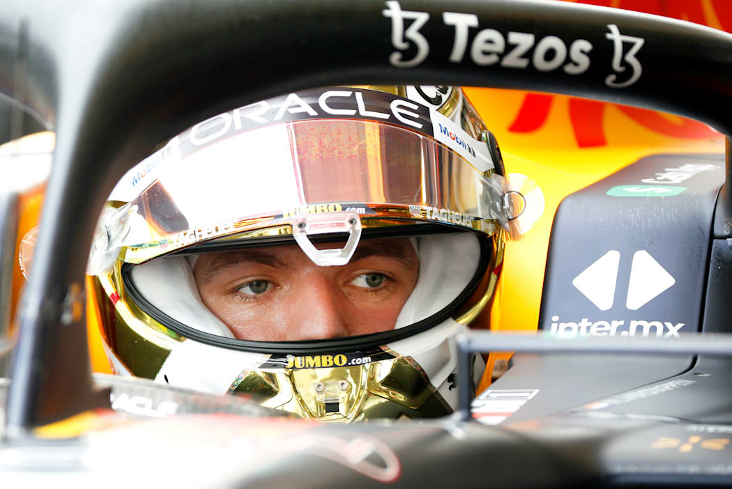 Oracle Red Bull Racing'den Max Verstappen, 13 Kasım 2022'de São Paulo Grand Prix'sinde.