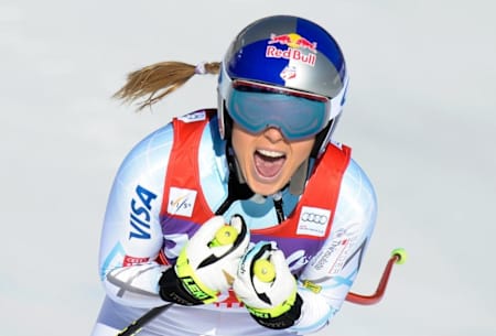 Lindsey Vonn knows she got the record!