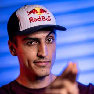 Ankit 'V3nom' Panth poses for a portrait at the Red Bull R1v1R Runes National Finals in Hyderabad, India on November 23, 2019.
