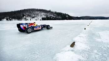 Sébastien Buemi struggling for traction in the RB5