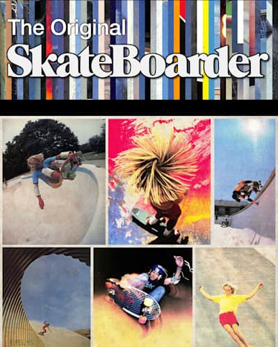 Diseño de la carátula del documental The Original Skateboarder.