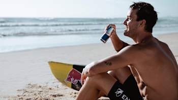 Matt Poole poses for a portrait at Kurrawa Beach, Gold Coast, QLD, Australia on January 23, 2019.