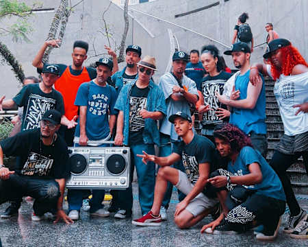 Back Spin Crew no Metrô São Bento