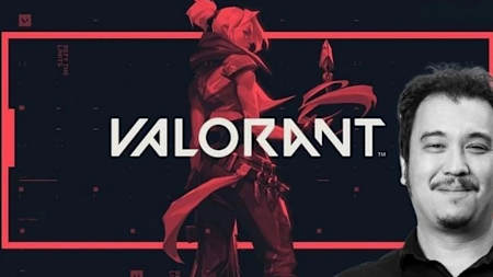 Portrait de Joe Ziegler qui a été directeur du jeu Valorant de 2014 à 2022.