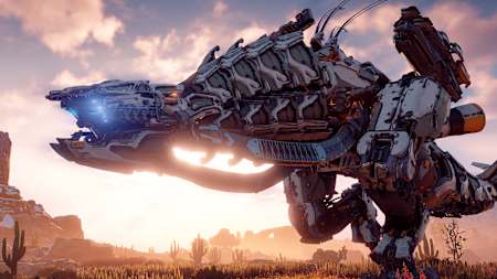 Oyunda ilerledikçe çok daha büyük robotların varlığını fark ediyoruz