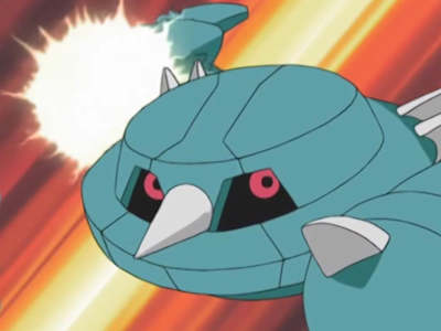 ジェット戦闘機も問題なし An image of the Metang character from Pokémon