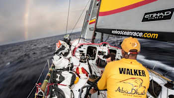 Abu Dhabi Ocean Racing sails towards rainbow