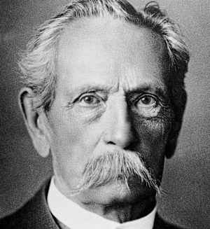Carl Friedrich Benz, founder of the Benz Patent-Motorwagen Nr. 1
