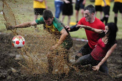 Got mud? Play football!