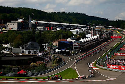 La mitica sezione Raidillion - Eau Rouge