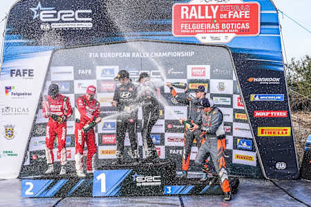Paddon won the 2023 season opener then took the title
