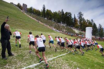 Start Red Bull 400 v Planici 2015.