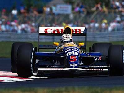 Mansell was unlucky at the 1991 Canada GP