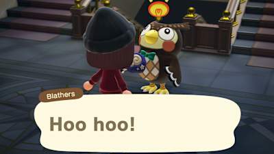 Comme dans les précédents jeux Animal Crossing, vous pouvez collectionner les insectes en les entreposant dans un musée dirigé par Thibou.