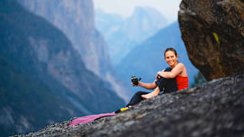 Climber Beth Rodden in action.