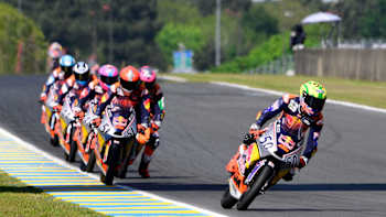 Carter Thompson racing in Le Mans 2024