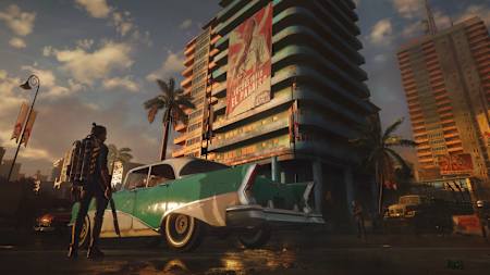 Far Cry 6 muestra a Dani en la capital de Yara, Esperanza.