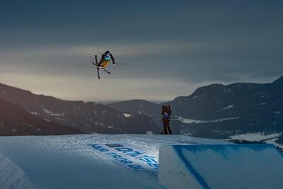 Tess Ledeux performing at X Games Hafjell 2017