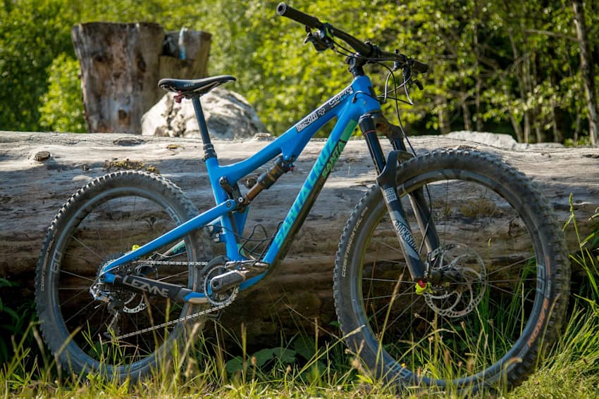 Danny MacAskill bike check Santa Cruz 5010 CC bike