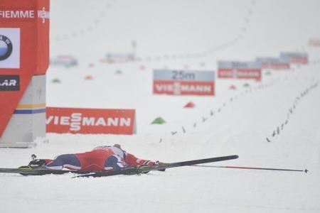 Petter Northug in Val di Fiemme, Italien, 2015