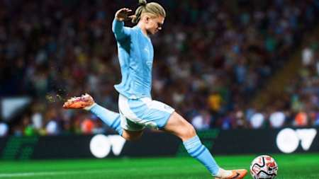Erling Haaland dans le jeu vidéo EA Sports FC 24