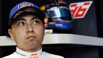 Ayumu Iwasa prepares ahead of Practice in Monza
