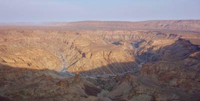 Fish River Canyon na Namibia.