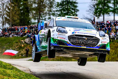The ERC graduate is flying high in the WRC