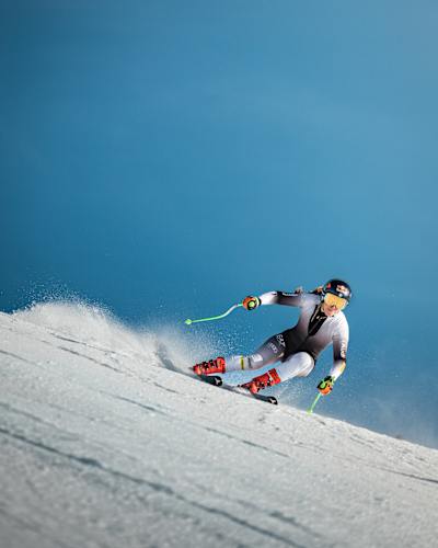 Sofia Goggia during One Day Like, Season 1 in Val di Fassa, Italy