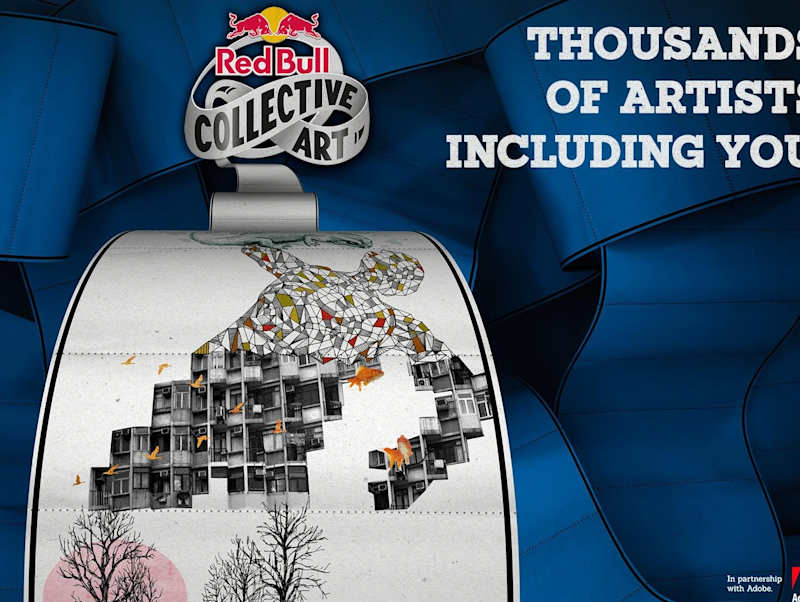 世界最長のアートが完成！Red Bull Collective Art