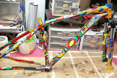 Custom Paint pop art 