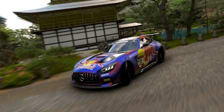 Screenshot aus Forza Horizon 6 zeigt den 2020 Mercedes-AMG GT Black Series