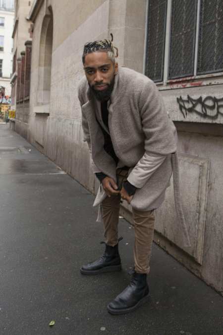 Fary dans le quartier de Strasbourg-Saint-Denis, l’un des plus hétéroclites de Paris. Avec ses spectacles, il veut « voir large&nbsp;».
