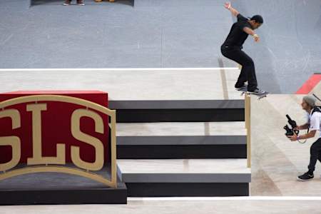 Paul Rodriguez skated amazing all year with incredible consistency. He landed these frontside feebles every try