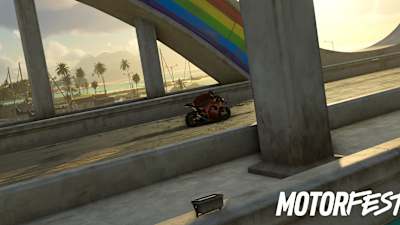 Screenshot zeigt die 2022 KTM RC16 in The Crew Motorfest