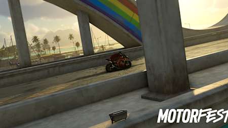 Screenshot zeigt die 2022 KTM RC16 in The Crew Motorfest