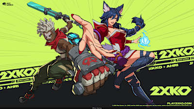 Artwork for 2XKO fighting game.