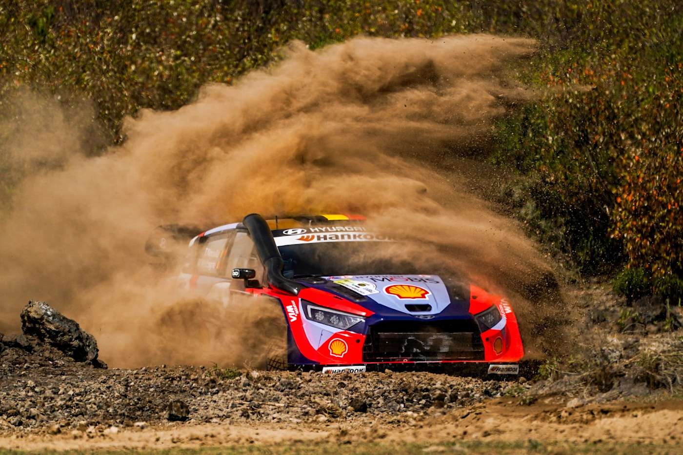 Thierry Neuville placed second