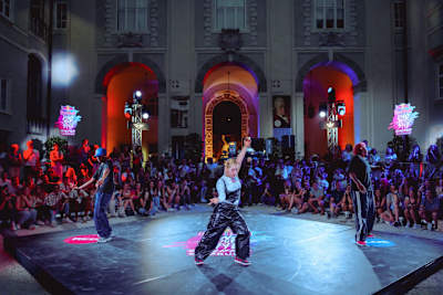 Cooler Mozart meets Streetdance Showcase M.O.D., Lil Syd und Waackxxxy