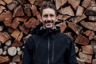 Chris Kilmurray stands for portrait at Val di Sole.
