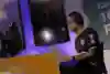 Street Fighter 5 esports athlete Infexious during a battle.