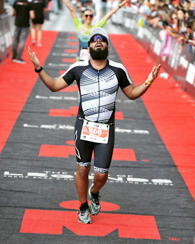 Ammar Amin at the Ironman Turkey 70.3