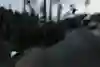 Brandon Semenuk does tail whip to no foot can.