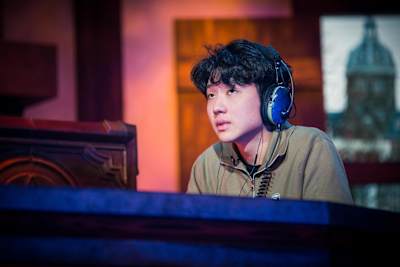 Surrender in Hearthstone action at HCT 2017.