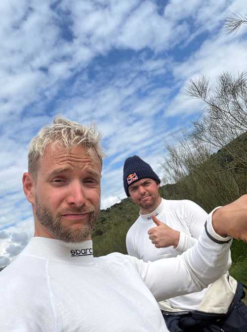 Matthias Walkner und Oliver Pyerin sagen "tchau" aus Portugal