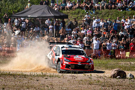 Sami Pajari remains on track for a breakthrough WRC victory