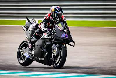 Jorge Martín, MotoGP test at Sepang, February 7, 2024.
