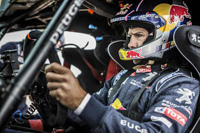 Cyril Despres in the driver's seat.