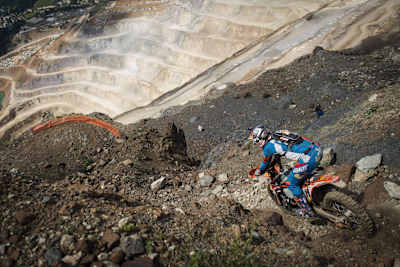 Jonny Walker contests the Prologue at Erzbergrodeo, Austria on June 1, 2018.